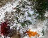 A picture of step 2 of Methi thepla.