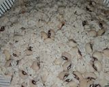 A picture of step 1 of Jollof Rice and Beans.