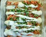 Foto del paso 8 de la receta: Lasaña de calabacín y pollo 🙌🍴
