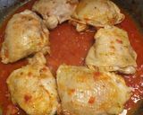 A picture of step 5 of Pollo alla cacciatora (hunter's chicken).