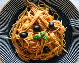 Mediterrán tészta villámgyorsan recept fázis 2 fotója