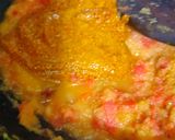 A picture of step 5 of Matar masala.