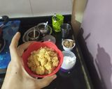 A picture of step 5 of Lauki ka Halwa.