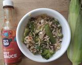 A picture of step 1 of Chipotle, techie's favourite fast food.