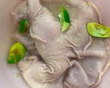 Hình bước làm 1 của món Bao tử hầm tiêu xanh