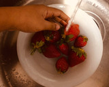Foto del paso 1 de la receta: Smoothie de fresa
