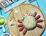 螃蟹造型蛋炒飯的食譜步驟2照片