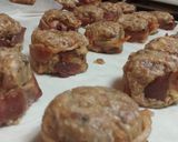 A picture of step 8 of Bacon Wrapped Mini Meatloaf.