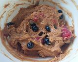 A picture of step 5 of Vickys Berry Spiced Pumpkin Muffins, GF DF EF SF NF.