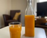 A picture of step 4 of My mum’s refreshing orange juice with lemon 🍋 🍊.