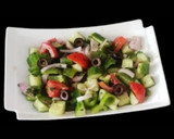 A picture of step 4 of Simple Cucumber Salad.