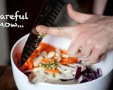 A picture of step 11 of Kimchi.