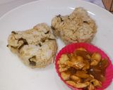 Foto langkah ke 6 dari resep NASI GURIH DAUN JERUK DAN AYAM SAUS TIRAM (MENU KELUARGA, MPASI).