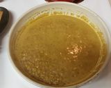 A picture of step 1 of Coconut curry lentils and potatoes.