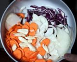 A picture of step 9 of Kimchi.
