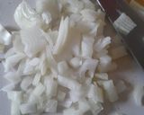 A picture of step 2 of Stoemp. Belgians national favourite. Very cheap and adaptable!.