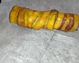 A picture of step 4 of Plantain rolls.