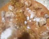 A picture of step 2 of Chicken karhai.