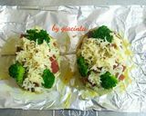 Foto langkah ke 3 dari resep Kentang panggang Brokoli Keju.