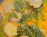 Foto langkah ke 4 dari resep Gulai jengkol daun ubi.