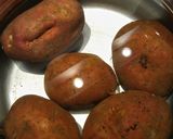 🥔Kolbásszal töltött krumpli🥔 recept fázis 1 fotója