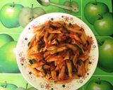 A picture of step 12 of Masala Chatpata Pasta.