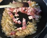 Une image de l'étape 8 de Citrouille joyeuse (purée de courge delica moretti,pommes de terre,lard,emmental,persil).