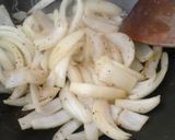 A picture of step 2 of My Sausage and Onion Gravy 😊.