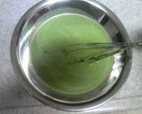 A picture of step 7 of Domed Cake with Matcha Mousse.