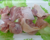 A picture of step 1 of Braised Sweet Potato & Chicken with Butter and Miso.