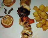 Foto del passaggio 4 della ricetta Spiedini di pesce