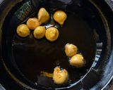 A picture of step 2 of Kadhi Pakore with Brown Rice for dinner - Bihari style.