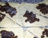 A picture of step 4 of Azie's Cheese Steak Croissants.