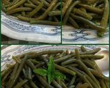 A picture of step 3 of AMIEs Delicious "boiled FAGIOLINI".