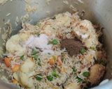 A picture of step 7 of Veg Pulao in Cooker.