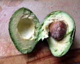 A picture of step 1 of Avocado And Tequila Ice Cream.