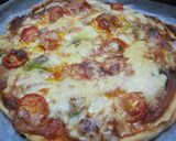 A picture of step 8 of Easy, Crispy Rice Flour Pizza.