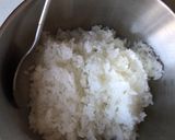 A picture of step 1 of Sea kelp and sesame rice balls(Onigiri).