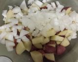 A picture of step 3 of Super scrumptious potatoes,bacon cheesy egg skillet.