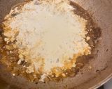 A picture of step 5 of Steak & Blue cheese pasta.