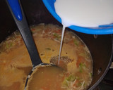 A picture of step 10 of Chicken Corn vegetable soup.