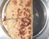 A picture of step 10 of Mexican cheesy vegetable quesadilla.