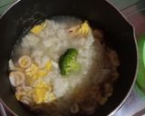 Foto langkah ke 4 dari resep MPASI Cumi Telur Yampung Brokoli Santan (Karbo+Prohe+Lemak+Sayur.