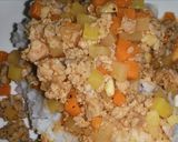A picture of step 7 of Filipino Pork Picadillo.