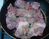 A picture of step 2 of Beek Steak Softened with Yogurt.