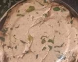 A picture of step 3 of Drumsticks leaves paratha.