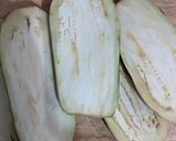 Foto del paso 1 de la receta: Milanesas de berenjenas SIN TACC 🍆