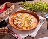 A picture of step 12 of Just 10 Minutes! Magic Easy Pizza with Gyoza Wrappers.
