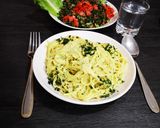 صورة لخطوة 11 من وصفة سباجيتي بالصوص الابيض Spaghetti white sauce 🇮🇹