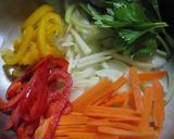 A picture of step 1 of Japanese-Style Steak – Great with Rice.